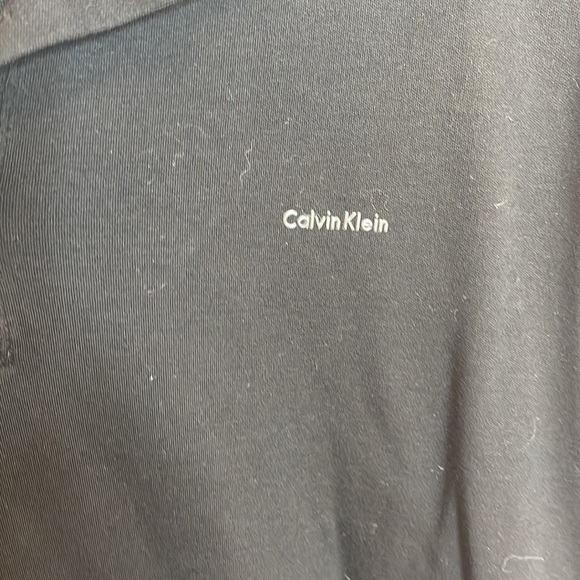 Black Calvin Klein Polo Size M - Picture 2 of 4